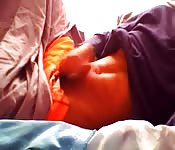 Mi paja  en casa a solas